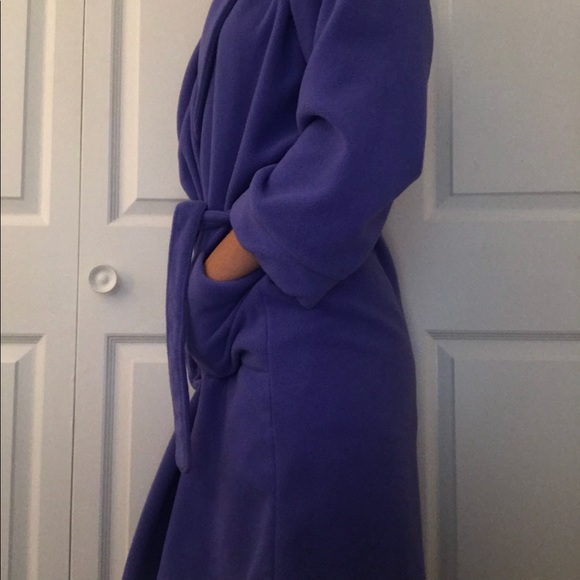 L.L Bean Purple Robe - Picture 3 of 5